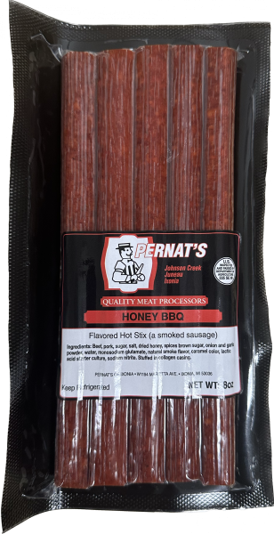 Pernats - Pernat's Honey BBQ Beef Snack Stix (5 Pack) - Image 1